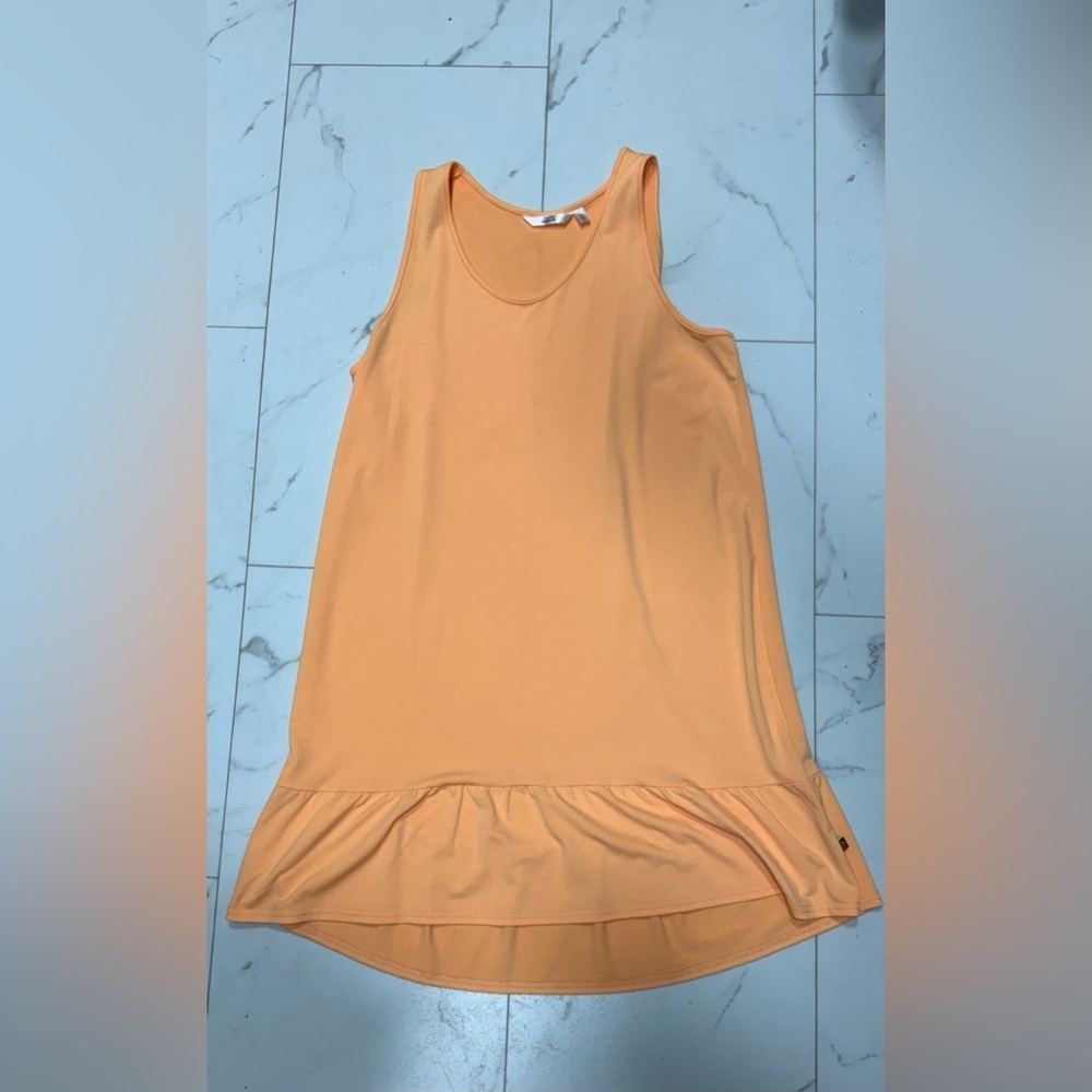 La Vie En Rose Peach Swim Coverup, size medium - Picture 3 of 8